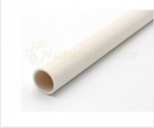 PVC pipe with fittings