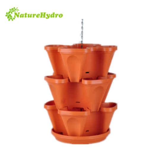 Hanging Stacked Flower Pots Wholesale Featured Image