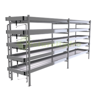 Multilayer Fixed Flood Table For Greenhouse