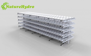 Greenhouse I Shaped Nft Hydroponic Grow System