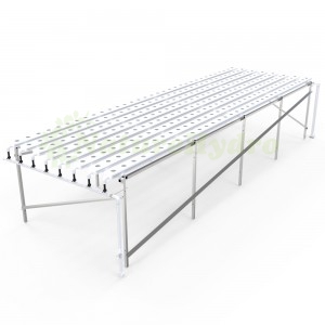 Hydroponic NFT gully system vertical