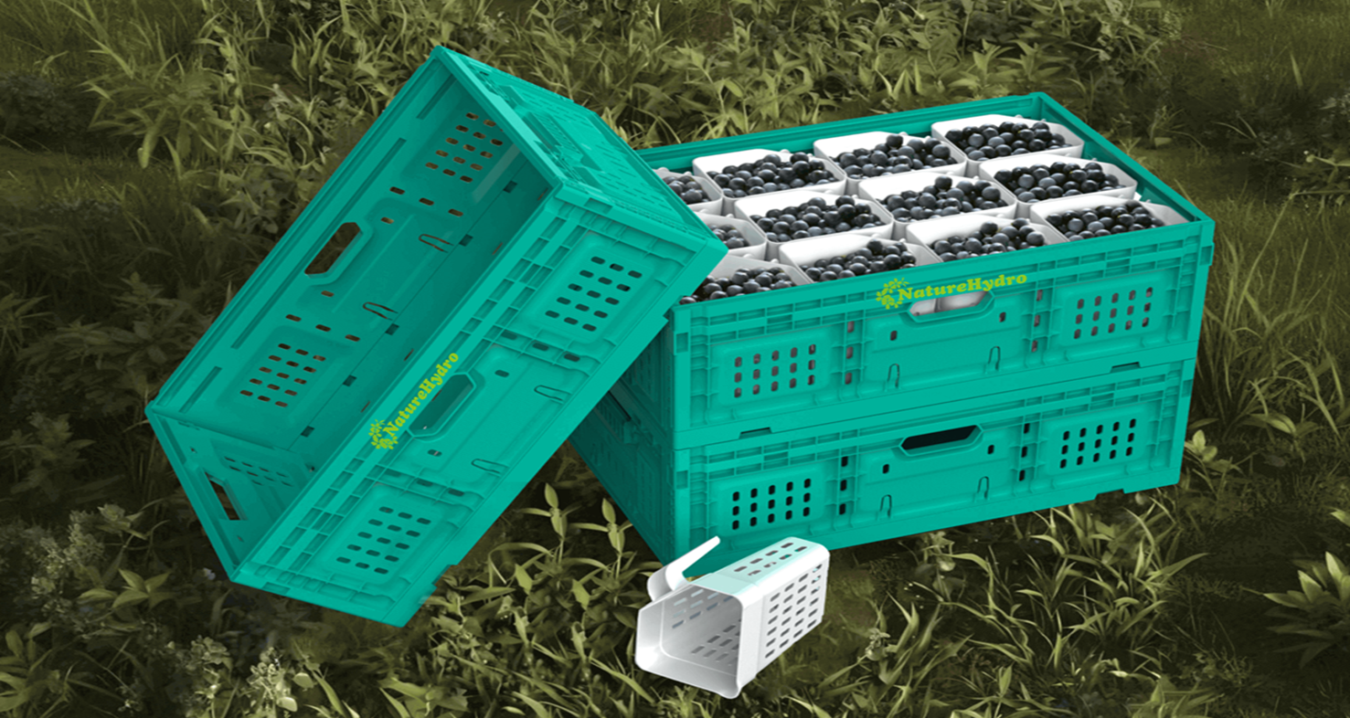 folding crates plastic
